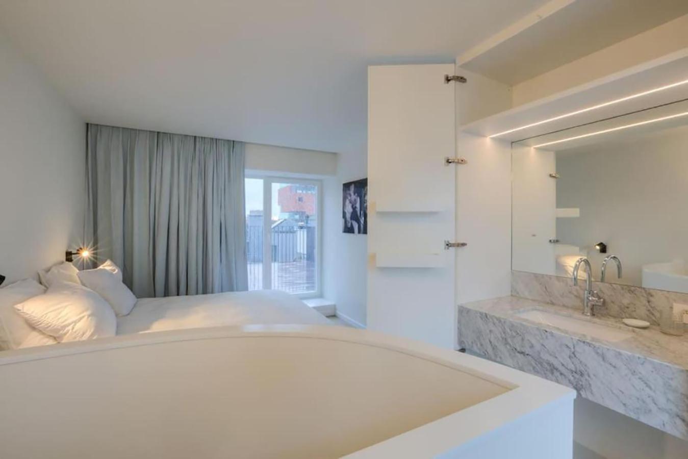Anchor Lodge Antwerp Unique Appartment View Mas! Bagian luar foto